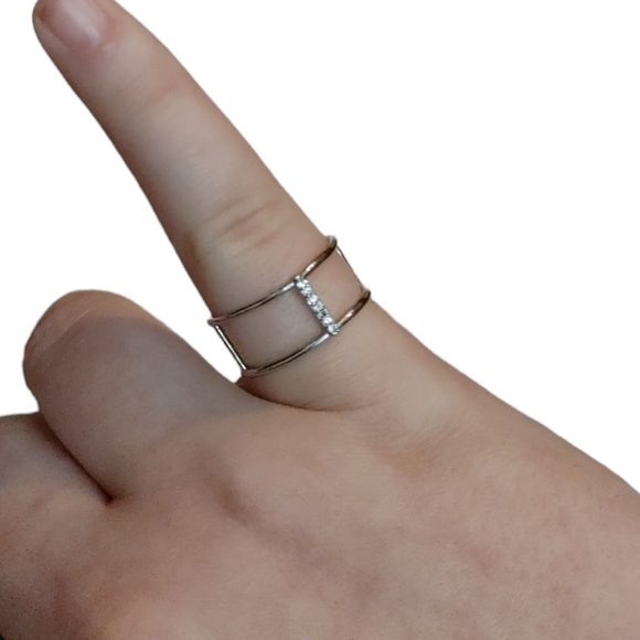 Express Sterling Silver Rings Size 10 - Picture 3 of 6